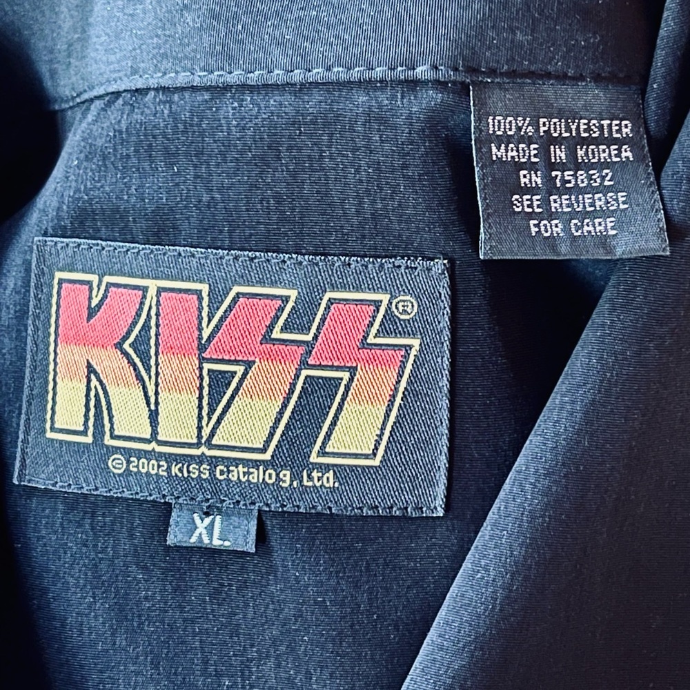 KISS Rare, Vintage, Circa, 2002 Men’s Band Button-Down Shirt, XL - Picture 12 of 13